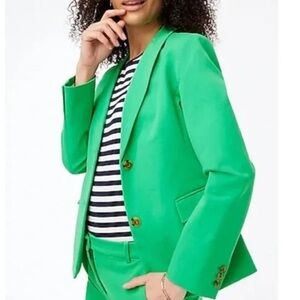 NWT J Crew Factory Blazer in Modern Clover Green Size 4